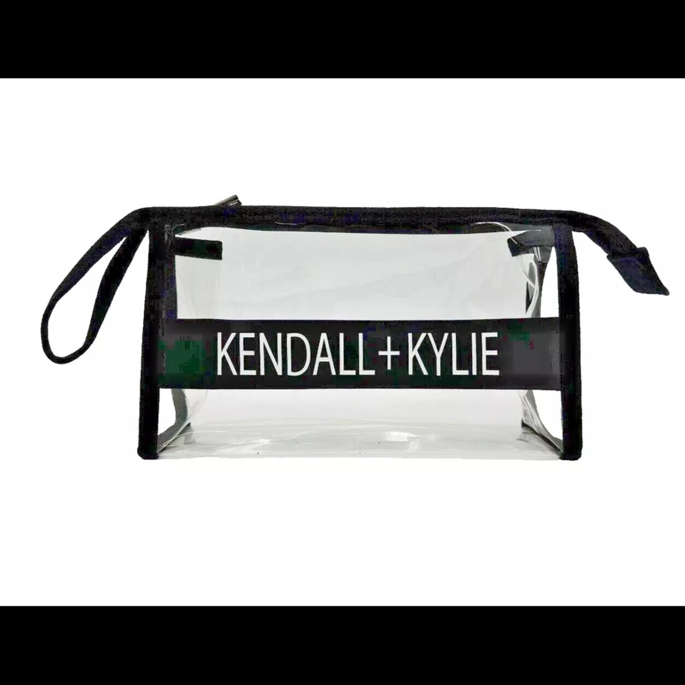 Kendall + Kylie Clear Cosmetic Bag